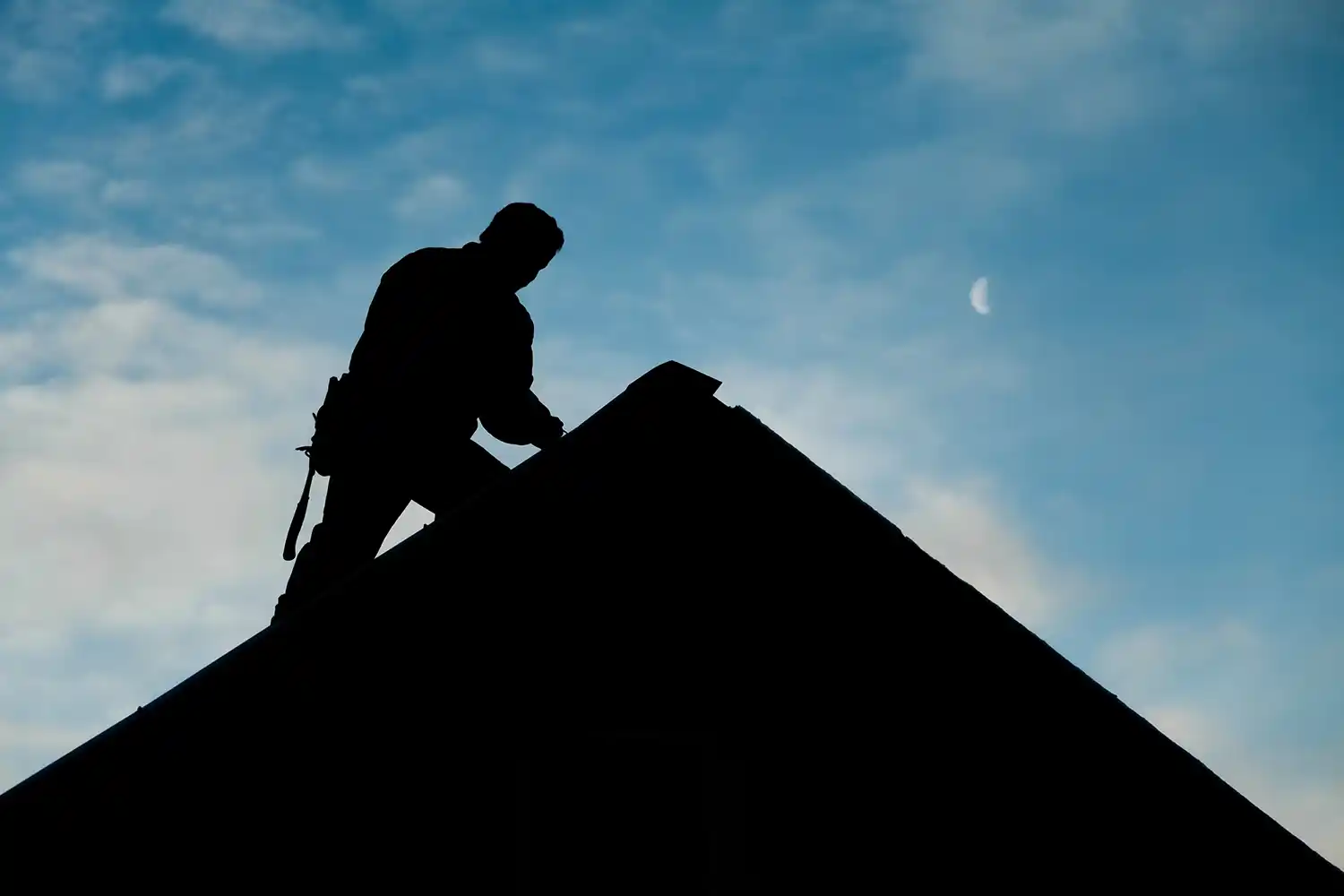 roofer silhouette Vancouver Washington